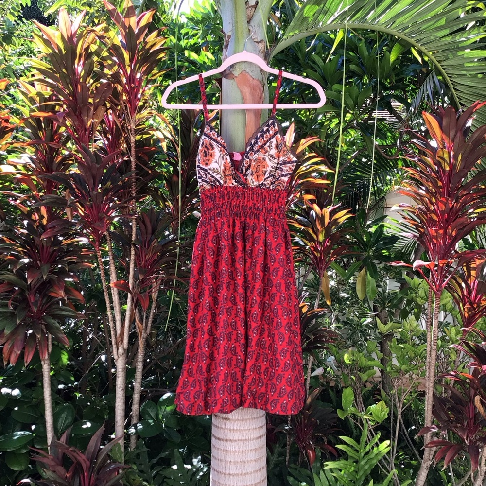 She’s Cool Floral Dress Vintage Y2K Size S